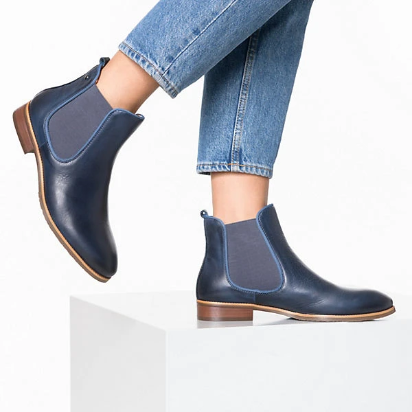 Pikolinos Royal Chelsea Boots - Blau 4 Pikolinos Royal Chelsea Boots - Blau – Bild 2