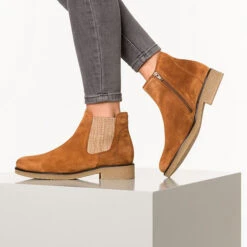Gabor Chelsea Boots - Camel 10 Gabor Chelsea Boots - Camel -Chelsea Boots 15503535 02