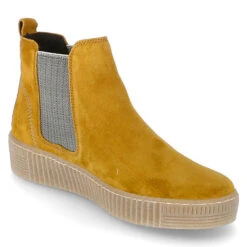 Gabor Chelsea Boots Klassische Stiefeletten - Gelb 11 Gabor Chelsea Boots Klassische Stiefeletten - Gelb -Chelsea Boots 16182600 04
