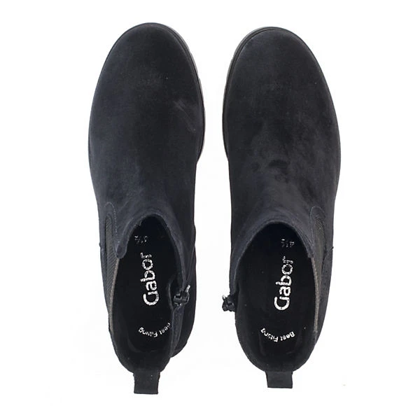 Gabor Chelsea Boots Rauleder Blau Chelsea Boots - Blau 4 Gabor Chelsea Boots Rauleder Blau Chelsea Boots - Blau – Bild 2