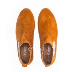 Gabor Comfort Chelsea Boots Rauleder Orange Chelsea Boots - Orange -Chelsea Boots 16529966 02