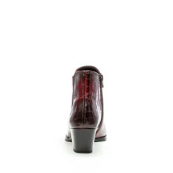 Gabor Comfort Chelsea Boots Leder Reptiloptik Rot Chelsea Boots - Rot -Chelsea Boots 16532389 04
