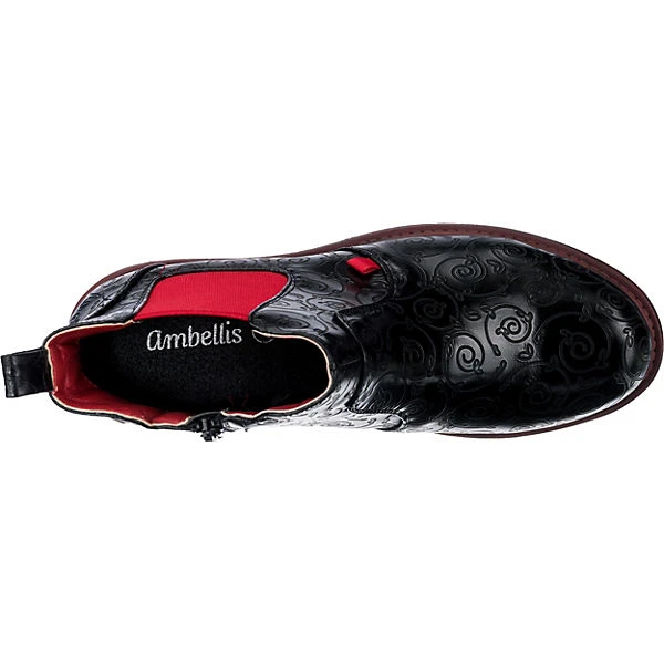 Red Passion Chelsea Boots Floral Chelsea Boots - Schwarz 8 Red Passion Chelsea Boots Floral Chelsea Boots - Schwarz – Bild 6