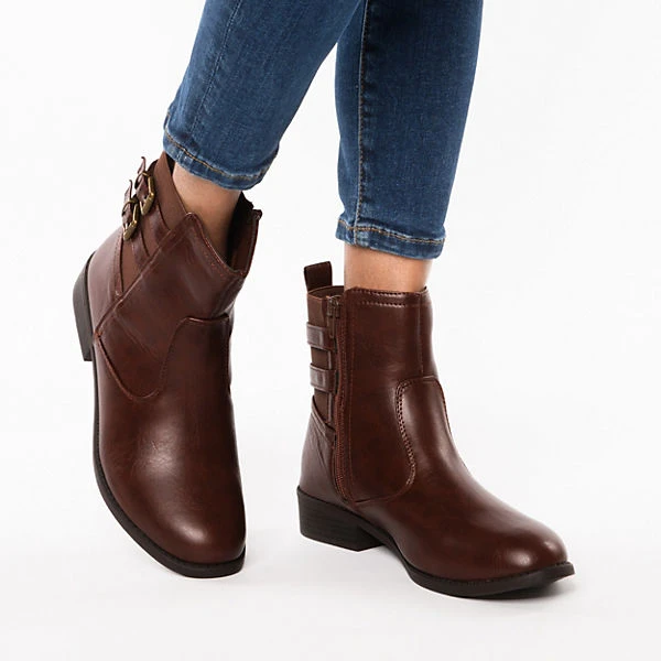 Buckle Chelsea Boots - Braun 4 Buckle Chelsea Boots - Braun – Bild 2