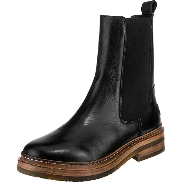 Shs0995 Chelsea Boot Waxed Leather Chelsea Boots - Schwarz 3 Shs0995 Chelsea Boot Waxed Leather Chelsea Boots - Schwarz
