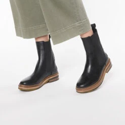 Shs0995 Chelsea Boot Waxed Leather Chelsea Boots - Schwarz 10 Shs0995 Chelsea Boot Waxed Leather Chelsea Boots - Schwarz -Chelsea Boots 20024855 02