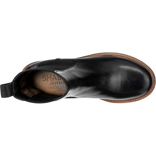 Shs0995 Chelsea Boot Waxed Leather Chelsea Boots - Schwarz 8 Shs0995 Chelsea Boot Waxed Leather Chelsea Boots - Schwarz – Bild 6