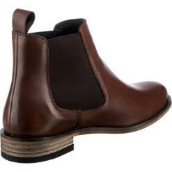 Flache Casual Leder Chelsea Boots -Chelsea Boots 20040848 05