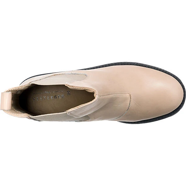 Echtleder Chelsea Boots - Beige 8 Echtleder Chelsea Boots - Beige – Bild 6