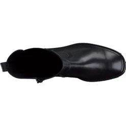 Paul Green Brush Calf Black Chelsea Boots - Schwarz -Chelsea Boots 20206671 06