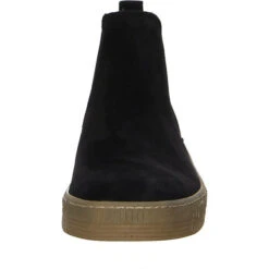 Gabor Schuhe Stiefel Stiefeletten Elegant Boots Elegant Freizeit Veloursleder Uni Chelsea Boots - Blau -Chelsea Boots 20792504 05