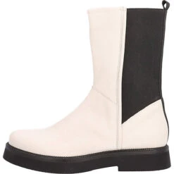 MJUS High Top Chelsea Boots Klassische Stiefeletten - Weiß -Chelsea Boots 21067648 02