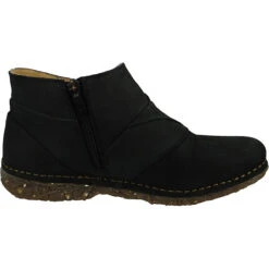 El Naturalista Damen Sportliche Stiefelette Angor Chelsea N5467 Schwarz Black Leder Ankle Boots - Schwarz -Chelsea Boots 22106930 05