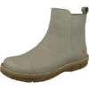 *art Damen Elegante Stiefelette Misano Chelsea 1730 Grau Sesame Leder Ankle Boots - Grau -Chelsea Boots 22162528 01