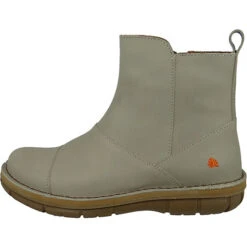 *art Damen Elegante Stiefelette Misano Chelsea 1730 Grau Sesame Leder Ankle Boots - Grau -Chelsea Boots 22162528 03