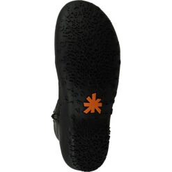 *art Damen Elegante Stiefelette Antibes Chelsea Multi 1434 Schwarz Black Leder Ankle Boots - Schwarz -Chelsea Boots 22162588 07