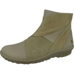 Chelsea Boots 39 *art Damen Elegante Stiefelette Antibes Chelsea Multi 1434 Grau Sesame Leder Ankle Boots - Grau