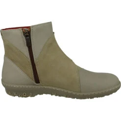*art Damen Elegante Stiefelette Antibes Chelsea Multi 1434 Grau Sesame Leder Ankle Boots - Grau -Chelsea Boots 22162628 05