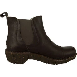 El Naturalista Damen Elegante Stiefelette YGGDRASIL Chelsea N158 Braun Brown Leder Ankle Boots - Braun -Chelsea Boots 22163088 05