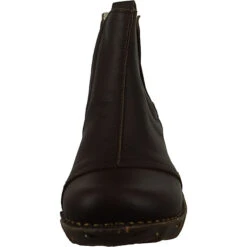 El Naturalista Damen Elegante Stiefelette YGGDRASIL Chelsea N158 Braun Brown Leder Ankle Boots - Braun -Chelsea Boots 22163088 06