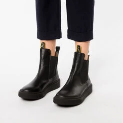 J&F Plateau Chelsea Boots - Schwarz -Chelsea Boots 22231016 02