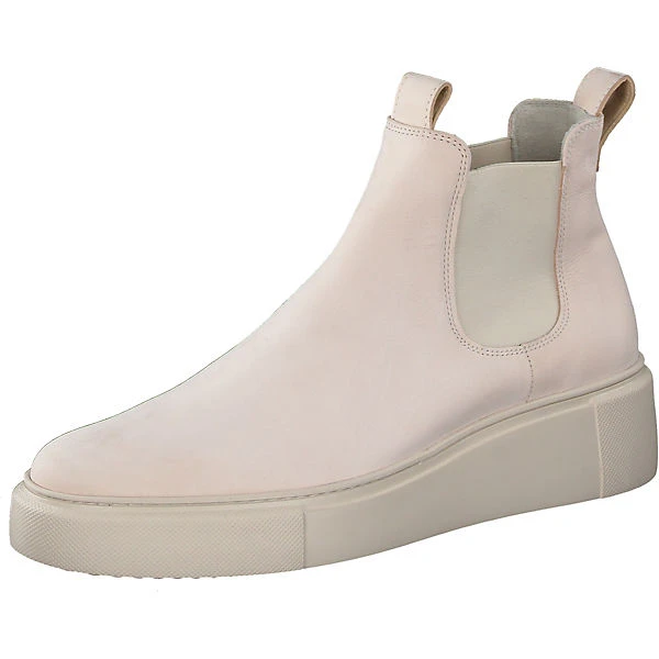 Paul Green Chelsea Boots - Creme 3 Paul Green Chelsea Boots - Creme