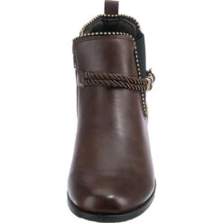 Fashion Chelsea Mit Maritimer Kette Chelsea Boots - Dunkelbraun -Chelsea Boots 23582876 04