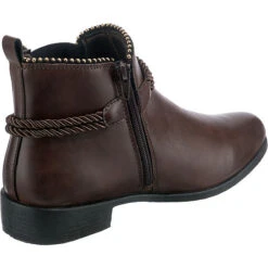 Fashion Chelsea Mit Maritimer Kette Chelsea Boots - Dunkelbraun -Chelsea Boots 23582876 05