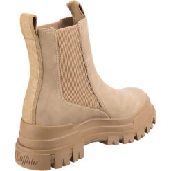 Buffalo Aspha Chelsea Mid Chelsea Boots - Beige 13 Buffalo Aspha Chelsea Mid Chelsea Boots - Beige -Chelsea Boots 24029900 05