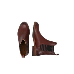 Chelsea Boot AMY Mit Streifen Und Herz Chelsea Boots - Braun -Chelsea Boots 24162653 09