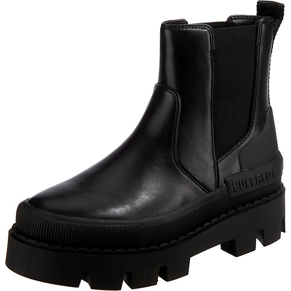 Buffalo Raven Chelsea Chelsea Boots - Schwarz 3 Buffalo Raven Chelsea Chelsea Boots - Schwarz