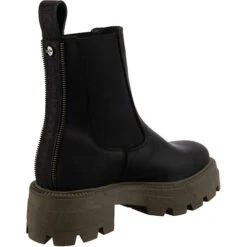 Buffalo Square Chelsea Mid Chelsea Boots - Schwarz-kombi 13 Buffalo Square Chelsea Mid Chelsea Boots - Schwarz-kombi -Chelsea Boots 24941746 05