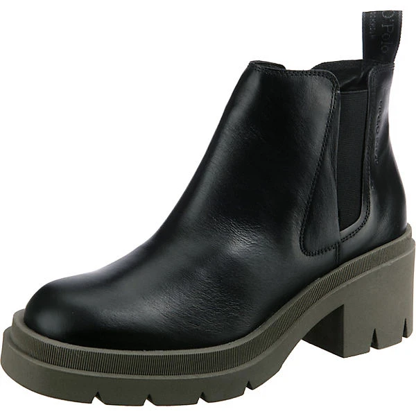 Tyra 3a Chelsea Boots - Schwarz/grün 3 Tyra 3a Chelsea Boots - Schwarz/grün