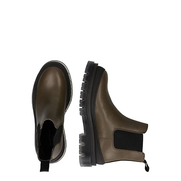 Chelsea Boots Lucido - Schwarz/grün 4 Chelsea Boots Lucido - Schwarz/grün – Bild 2