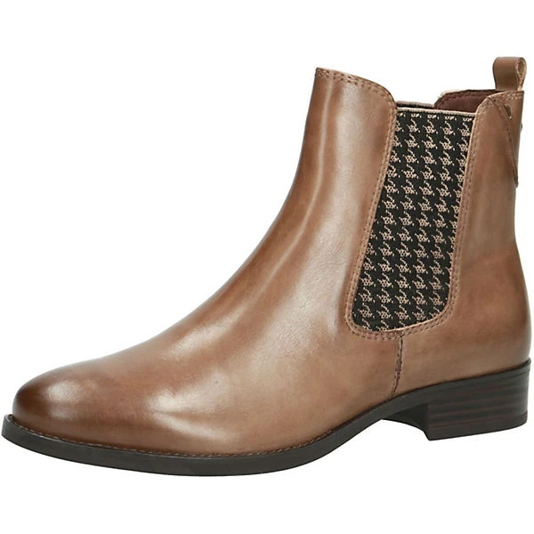 Caprice Taupe Nappa Chelsea Boots 3 Caprice Taupe Nappa Chelsea Boots
