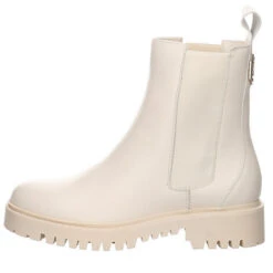 Guess Oakess Chelsea-Boots Leder-/Textilkombination Uni Chelsea Boots - Beige -Chelsea Boots 25989147 02