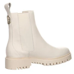 Guess Oakess Chelsea-Boots Leder-/Textilkombination Uni Chelsea Boots - Beige -Chelsea Boots 25989147 08