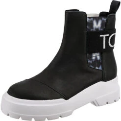 Toms Alpargata Combat Chelsea Boots - Schwarz