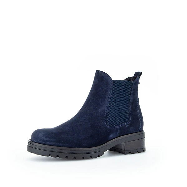 Gabor Chelsea Boots Biker Boots - Blau 3 Gabor Chelsea Boots Biker Boots - Blau