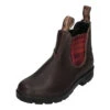 Blundstone 2100 Brown/burgundy Tartan Chelsea Boots - Braun-kombi