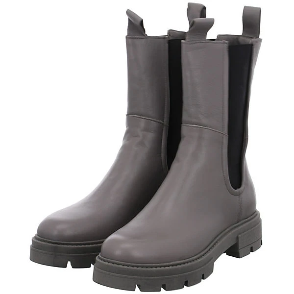 MJUS Chelsea Boots Glattleder Uni Chelsea Boots - Grau 12 MJUS Chelsea Boots Glattleder Uni Chelsea Boots - Grau – Bild 10