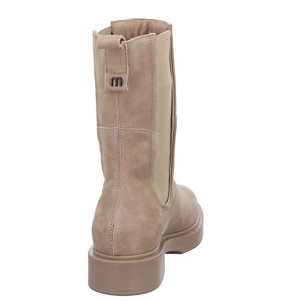 MJUS Chelsea Boots Leder-/Textilkombination Uni Chelsea Boots - Beige 6 MJUS Chelsea Boots Leder-/Textilkombination Uni Chelsea Boots - Beige – Bild 4