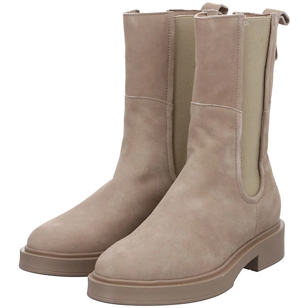 MJUS Chelsea Boots Leder-/Textilkombination Uni Chelsea Boots - Beige 12 MJUS Chelsea Boots Leder-/Textilkombination Uni Chelsea Boots - Beige – Bild 10