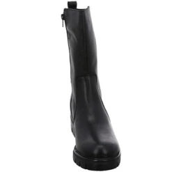 Salamander Damen Stiefel Schuhe Teresi Chelsea Boots Elegant Freizeit Glattleder Uni Klassische Stiefel - Schwarz -Chelsea Boots 27185160 03