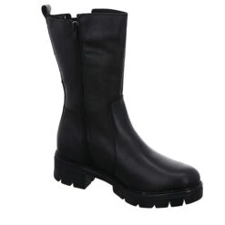 Salamander Damen Stiefel Schuhe Teresi Chelsea Boots Elegant Freizeit Glattleder Uni Klassische Stiefel - Schwarz -Chelsea Boots 27185160 06