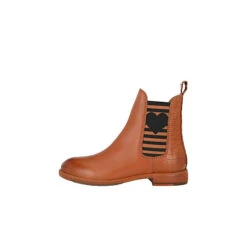 Chelsea Boot AMY Mit Streifen Und Herz Chelsea Boots - Cognac -Chelsea Boots 27276444 06