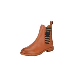 Chelsea Boot AMY Mit Streifen Und Herz Chelsea Boots - Cognac -Chelsea Boots 27276444 08