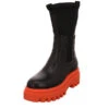 Calvin Klein Platform High Chelsea Boots Leder-/Textilkombination Uni Chelsea Boots - Schwarz -Chelsea Boots 27299778 01