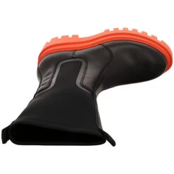 Calvin Klein Platform High Chelsea Boots Leder-/Textilkombination Uni Chelsea Boots - Schwarz -Chelsea Boots 27299778 08