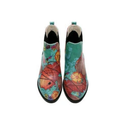 DOGO Eve Boots Waves Of Koi Chelsea Boots - Grün 15 DOGO Eve Boots Waves Of Koi Chelsea Boots - Grün -Chelsea Boots 27422619 07